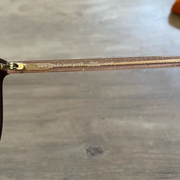 Kate spade hello sunshine 56mm kaiafs round sunglasses - brown/brown gradient - Picture 5 of 15